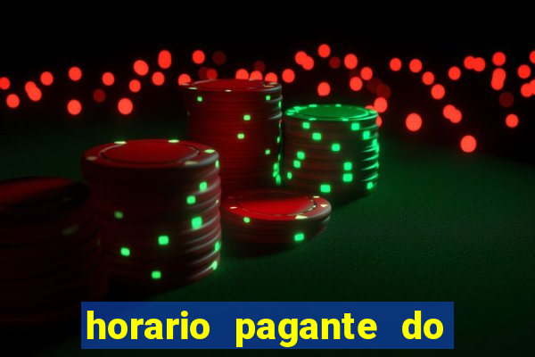 horario pagante do coelho fortune